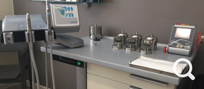 afbeelding van pedicureunit