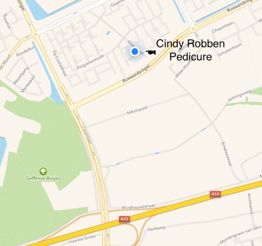 Afbeelding van route.